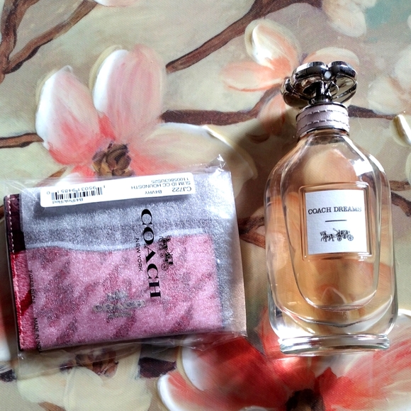 Coach Slim Card Case With Houndstooth Print - Picture 7 of 7